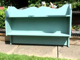 Freecycle Painted shelf unit
