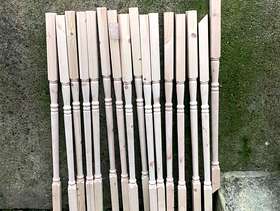 Freecycle Wooden spindles