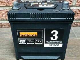 Freecycle Halfords HB108 Lead Acid 12V Car