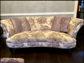 Freecycle Fabric 2seater settee