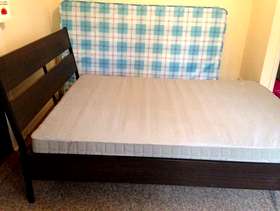 Freecycle Large double bed + mattress
