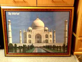 Freecycle Taj Mahal picture frame
