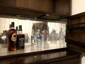 Freecycle Drinks Cabinet - Mahoghany