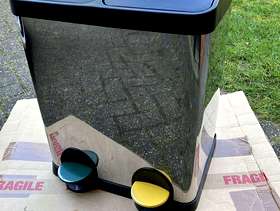 Freecycle Double Recycling Kitchen Bin