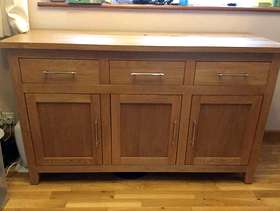Freecycle Oak sideboard (now gone)