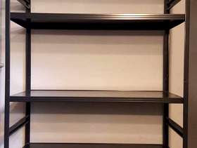 Freecycle 3 sets metal shelves