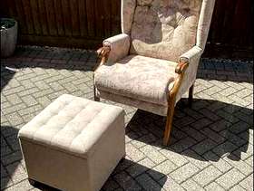 Freecycle Wingback Chair