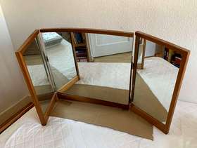 Freecycle McIntosh wood Triple mirror