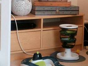 Freecycle IKEA TV bench in birch - good condition