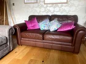 Freecycle Sofa x two