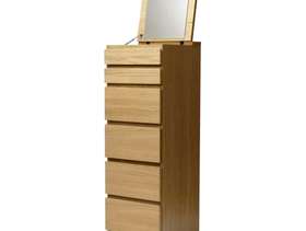 Freecycle Ikea malm chest of drawers with mirror