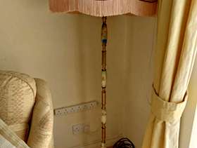 Freecycle Standard Lamp Oxyx and Brass