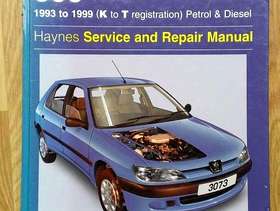 Freecycle Haynes manual for peugeot 306