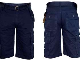 Freecycle Men's Navy Cargo Shorts Size 38 waist