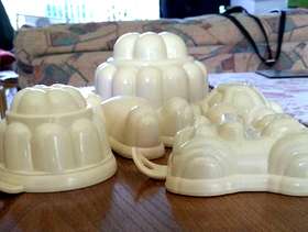 Freecycle Jelly/blancmange moulds