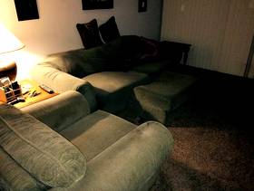 Freecycle Free lived in living room set