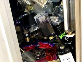 Freecycle Assorted perfume bottles