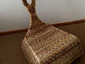 Freecycle Wicker rocking chair
