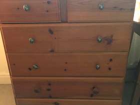 Freecycle Pine Drawers