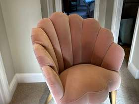 Freecycle Velvet chair
