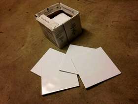 Freecycle Square white tiles