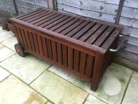 Freecycle ÄPPLARÖ IKEA Garden Storage Bench