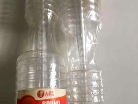 Freecycle Disposable plastic champagne glasses 8oz, 2 New Unopened packs of ...