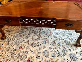 Freecycle Antique wooden coffee table