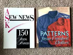Freecycle Books & VCR’s on Pattern-making & Sewing