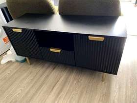 Freecycle Black TV stand.