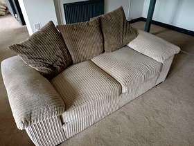 Freecycle Brown Corduroy sofa