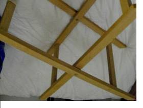 Freecycle Butler's tray - legs only