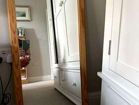 Freecycle Pine long mirror