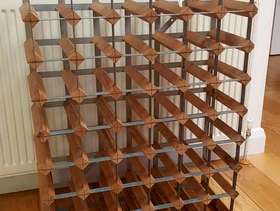 Freecycle 54 bottle wine rack