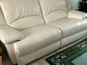 Freecycle Large 2 seater leather settee