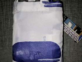 Freecycle Whale shower curtain
