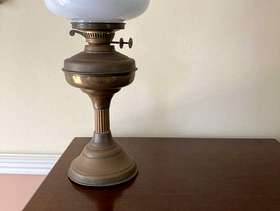 Freecycle Ornamental oil lamp