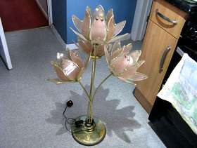 Freecycle Rose Lamp