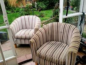 Freecycle Bucket chairs