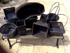 Freecycle Pond plant baskets