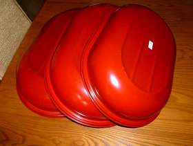 Freecycle 3 Metal Roasting Dishes, various sizes