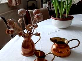 Freecycle Three Pretty Vintage Jugs