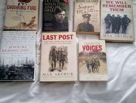Freecycle Selection of War History Books