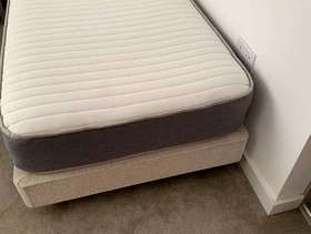 Freecycle Single bed with good mattress and headboard