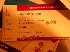 Freecycle 5 tickets for Beauty and the beast panto at south ...