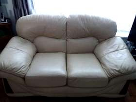 Freecycle Leather sofa