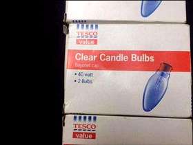 Freecycle NEW 8 x 40W Clear Candle Tungsten Filament Light Bulbs ...