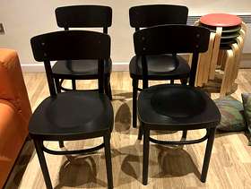 Freecycle IKEA Dinning Chairs in Black x4
