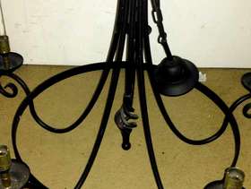 Freecycle Ceiling light- chandelier style