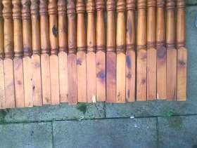 Freecycle Stair spindles - wood